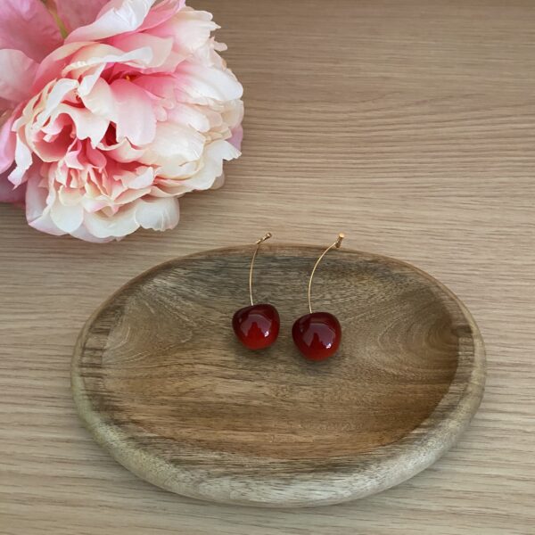 Boucles d&rsquo;oreilles Cerise