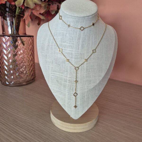 Collier Trèfle Doré