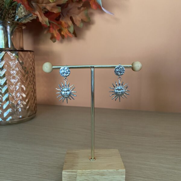 Boucles d&rsquo;oreilles Soleil